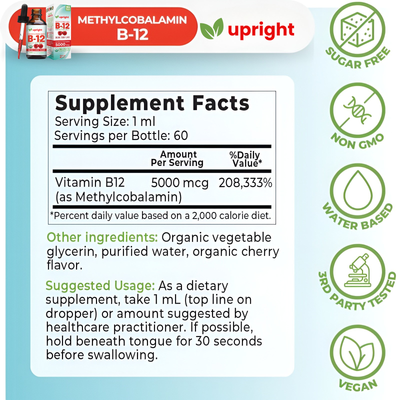 B-12 Methylcobalamin Drops